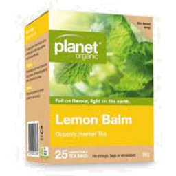Photo of PLANET ORGANIC Org Lemon Balm 25 Tea Bags