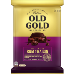 Photo of Cad Old Gold Rum & Raisin 315gm