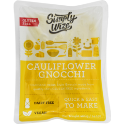 Photo of Simply Wize Gluten Free Cauliflower Gnocchi