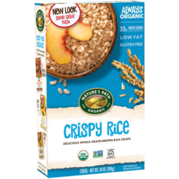 Photo of Nature's Path Organic Crispy Rice Whole Grain Brown Rice Cereal