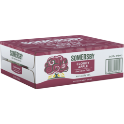 Photo of Somersby Cloudy Apple Can 375ml 3x10 Pack
