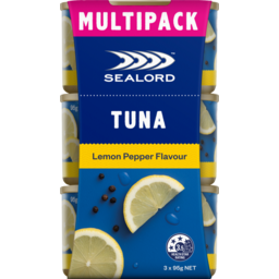 Photo of Sealord Tuna Lemon Pepper Tuna Multipack