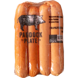 Photo of Paddock to Plate Frankfurts (4 Pack)