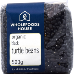 Photo of Wholefoods House Beans Black Turtle Organic 500g
