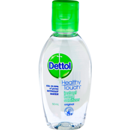 Photo of Dettol Healthy Touch Liquid Antibacterial Instant Hand Sanitiser 50ml 50ml