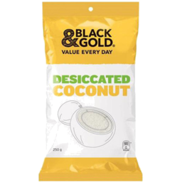Photo of Black & Gold Dessicated Coconut