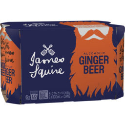Photo of James Squire Ginger Beer Cans 