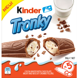 Photo of Kinder Tronky Wafer Biscuit 5 Pack 90g