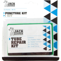 Photo of Jack Hammer Bike Puncture Tube Repair Single Kit