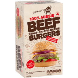 Photo of Community Co. Beef Burgers 400g