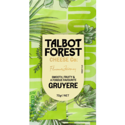 Photo of Talbot Forest Cheese Gruyere 70g