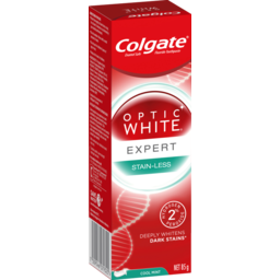 Photo of Colgate Toothpaste Optic White Stainless White Cool Mint Whitening 85g