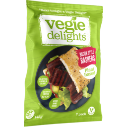Photo of Vegie Delights Plant Based Bacon Style Rashers 145g 145g