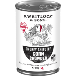 Photo of F. Whitlock & Sons Smokey Chipotle Corn Chowder Soup 420g