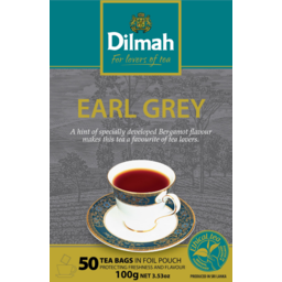 Photo of Dilmah Gourmet Earl Grey Teabags 50pk