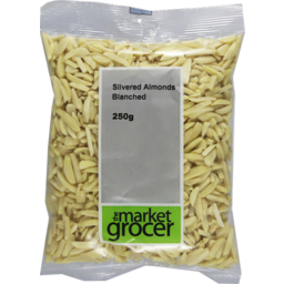 Photo of The Market Grocer  Almonds Slivered Blanched 250gm