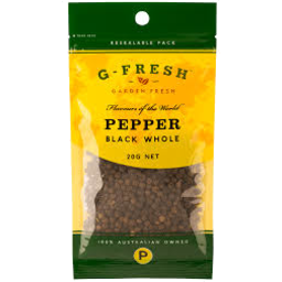 Photo of Gfresh Pepper Black Whole 20g