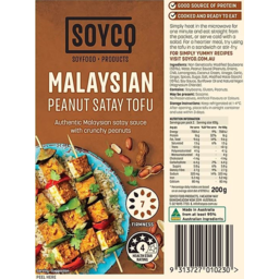 Photo of Soyco Tofu Malaysian Peanut Satay 200g