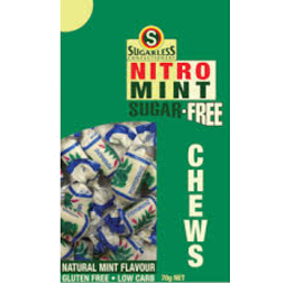 Photo of Sugarless Confectionery Nitro Mint Chews
