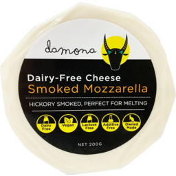 Photo of Damona Non Dairy Smoked Mozzarella 200g