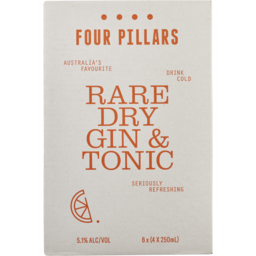 Photo of Four Pillars Rare Dry Gin & Tonic Can
