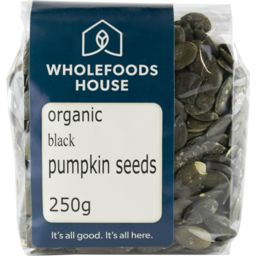 Photo of Wholefoods House Pumkin Seeds Black Organic 250g