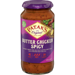 Photo of Pataks Simmer Sauce Spicy Butter Chicken