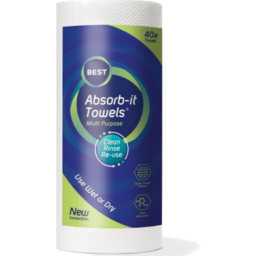 Photo of Best Absorb-It Towels 40 Pack