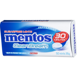 Photo of Mentos Clean Breath Peppermint 35gm