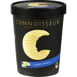 Photo of Connoisseur Gourmet Ice Cream Classic Vanilla 1lt
