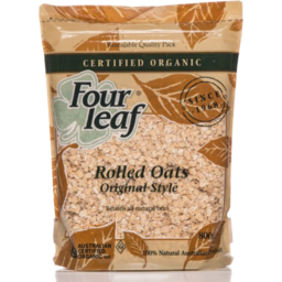 Photo of Four Leaf Organic Rolled Oats 1kg