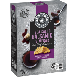 Photo of Red Rock Deli Sea Salt & Balsamic Vinegar Deli Style Crackers Share Pack