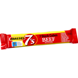 Photo of Massel Stock Cubes Beef Gluten Free 7 Pack 35g