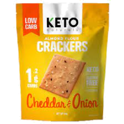 Photo of Keto Almond Flr Crackers Cheddar & Onion