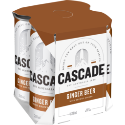 Photo of Cascade Ginger Beer Multipack Mini Cans