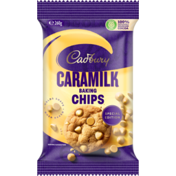 Photo of Cadbury Caramilk Baking Chips