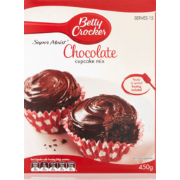 Photo of Betty Crocker Chocolate Cupcake Mix 450g
