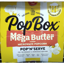 Photo of Pop Box Mega Butter Popcorn