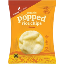 Photo of Ceres Chips Popped Rice Cheese 100g