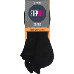 Photo of Stepout Womens Socks Run Mids 2pk