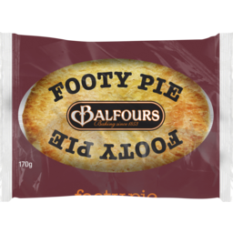 Photo of Balfours Footy Pie 170g