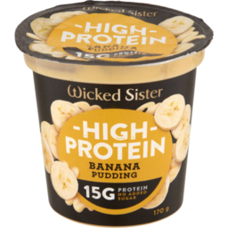 Photo of Wicked Sister High Protein Banana Pudding 170g