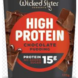Photo of Wicked Sister Chocolate  Pudding  High Protein 170gm