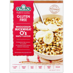 Photo of Orgran Gluten Free Wholegrain Buckwheat Os Maple Flavour Cereal