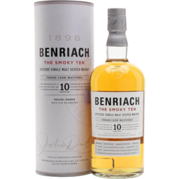 Photo of Benriach 10YO The Smokey Ten Single Malt Scotch Whisky 700ml