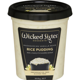 Photo of Wicked Sister Pudding Vanilla Rice 500gm