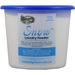 Photo of Naturally Clean Snow Laundry Powder