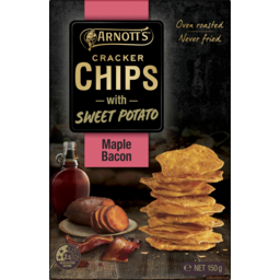 Photo of Arnotts Maple Bacon Cracker Chips With Sweet Potato 150g
