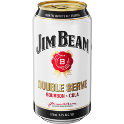 Photo of Jim Beam White & Cola Double Serve 6.7% 375ml 375ml