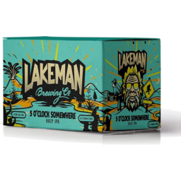 Photo of Lakeman 5 O'Clock Hazy IPA Cans